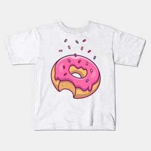 Donut with Sprinkles Kids T-Shirt